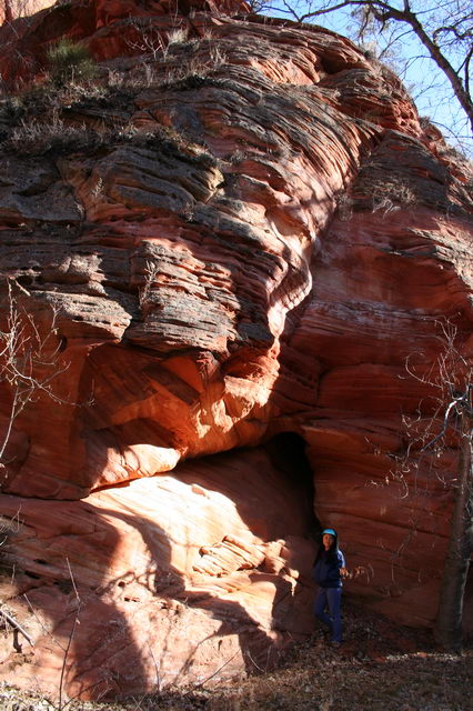 Eroded caves